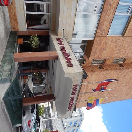 Hotel Republica Кито Екстериор снимка